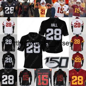 Thr NCAA Iowa State Cyclones voetbalshirt Chase Allen Colin Newell Jake Hummel Eyioma Uwazurike Anthony Johnson Jr Joe Scates Will McDonald Iv Jirehl Brock Dekker