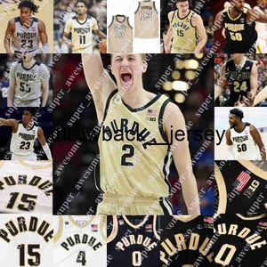 Thr NCAA Purdue Boilermakers Basketball Jersey Jaden Ivey Zach Edey Brandon Newman Mason Gillis Ethan Morton Fletcher Loyer Braden Smith Caleb Furst Trey KaufmanRe