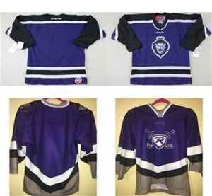 Thr New ECHL Reading Royals Мужские женские детские качественные трикотажные изделия с вышивкой на заказ Любое имя Любое НЕТ Дешевые синие хоккейные трикотажные изделия Go3163296