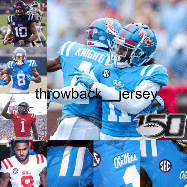 Thr Ole Miss Rebels Football Jersey Finley Tysheem Johnson Chance Campbell Sam Williams Quentin Bivens Lakia Henry Jaylon Jones Mark Robinson Jake Springer Sanogo