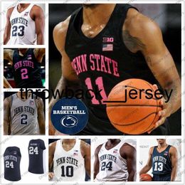 Thr Penn State Nittany Lions 2020 Basketball # 1 Seth Lundy 2 Myles Dread 12 Izaiah Brockington Lamar Stevens PSU HOMMES JEUNES ENFANTS Maillots 4XL