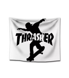 Thrasher tapijtwandbedekking Trasher goedkope zachte horizontale wandhangende kamer decoratie digitale afdrukken verzonden 81469977
