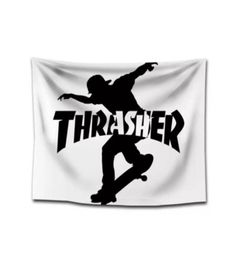 Thrasher tapijtwandbedekking Trasher goedkope zachte horizontale muurhangenkamer decoratie digitale afdrukken verzonden 3010437