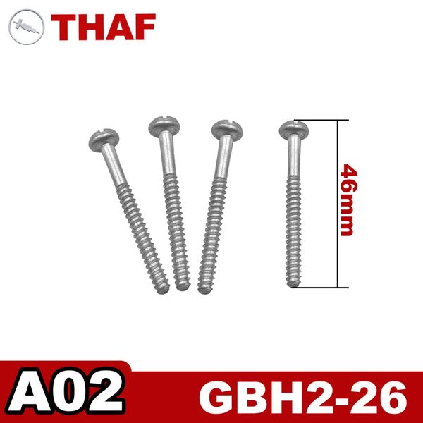 Appuyez sur File Forming.Vis x4 Remplacement des pièces de rechange pour Bosch Electric Rotary Hammer GBH2-26 A02