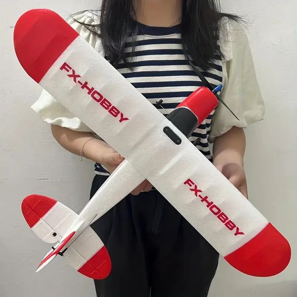 Avion télécommandé à trois canaux J3 Cessna planeur jouet avion à moteur sans balais à voilure fixe modèle d'avion de chasse électrique Drone