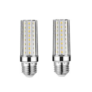 Bombillas de maíz Muifa Led regulables en tres colores SMD2835 E27 B22 E14 lámpara LED 12W 16W 20W 24W 85-265V 360 ángulo SMD bombillas LED crestech168