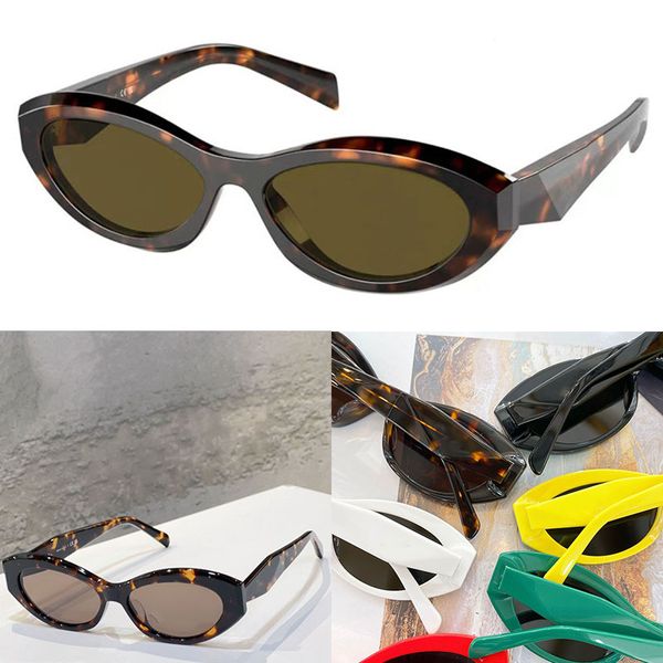 gafas de sol retro tridimensionales mujeres tradicionales Drivin Famosos tonos de lujo PR 26 Colección de gafas Cat Eye hombres Novedades LOGO Tortoise occhiali da sole