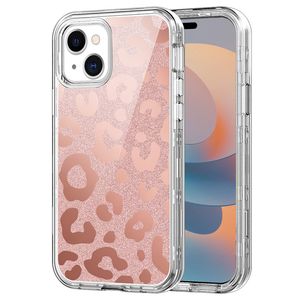 Funda de teléfono con protección resistente de tres capas para iPhone 15 14 13 12 11