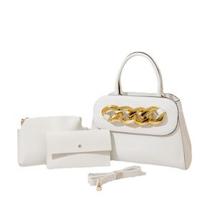 Drie-delige ketting grote capaciteit tassen luxe merk dames schouder globaal handtas