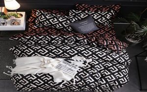 Driedelige moderne beddengoedsets geprinte koning queen size luxe quilt deksel kussensloop kussensloop dekbedovertrek merk bed Comforters sets high 5636163