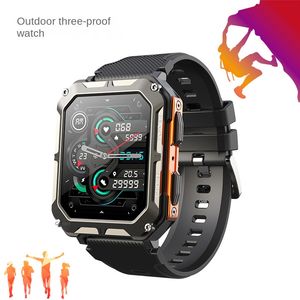 Three prevention C20pro smartwatch 1.83 Bluetooth call exercise bracelet heart rate and blood oxygen information reminder