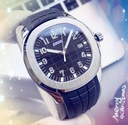 Trois stiches Fashion Mens Time Watchs Square Earth Skeleton Dial Callow Clock Japan Quartz Movement Rubber Belt Président Bracelet Chaîne Populaire Cadeaux de montre