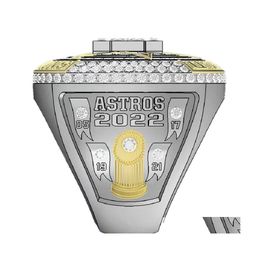 Drie Stenen Ringen 20212022 Astros World Houston Baseball Championship Ring No.27 Altuve No.3 Fans Gift Maat 11 Drop Levering Sieraden Dhyvz