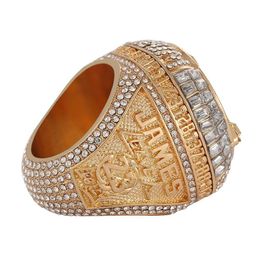 Drie Stenen Ringen 2023 Groothandel Championship Lakers Top Sieraden Officiële Ring Maat 11 Voor Fans Geschenken Geen Doos Drop Levering Dhh2T