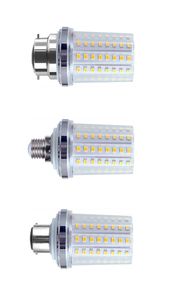 ThreeColorDimbare Led Muifa Maïs Lampen Licht SMD2835 E27 B22 E14 LED Lamp 12 W 16 W 20 W 24 W 85265 V 360 Hoek SMD LEDs Lamp CREST3220730