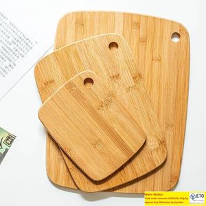 Threepiece Sethome Kitchen Cutting Board Mini Fruit Chop Board Small Bamboo en Wood Sniping Panel