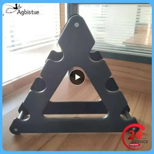 Support d'haltères à trois niveaux, cadre de conception en forme d'arbre innovant et Durable, support de rangement noir, accessoires de gymnastique 240219