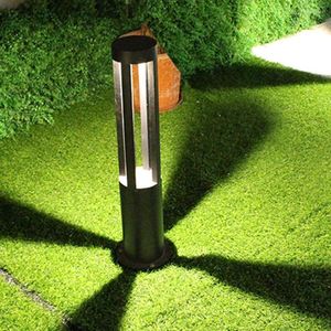 Thrisdar COB Étanche LED Jardin Pelouse Post Lumière Moderne En Aluminium Pilier Lampes Cour Extérieure Villa Paysage Bollards