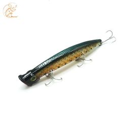 Thritop Fishing Popper Lure Bait dur 110mm 135g 5 couleurs TP115 TACK DE HAUTE QUALITÉ OUTILS ARTIFICIELS 240401