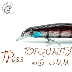Thritop Lures Wobblers kunstmatig aas 125 mm 175 g 5 verschillende kleuren TP083 hoogwaardige karper vis minnow visserij tackles 240327