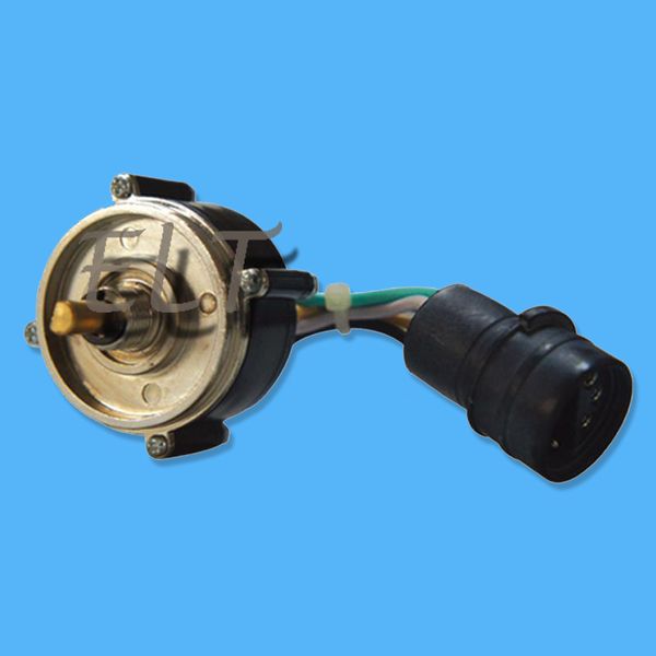 Motor del acelerador Piezas de repuesto del acelerador Potenciómetro Perilla del dial ENCHUFE REDONDO Ajuste E320 CAT320 E200B