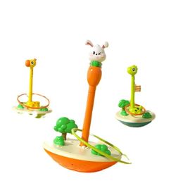 Lancer des jouets circulaires jeux enfants sonnets éducatifs accessoires anneaux 240520