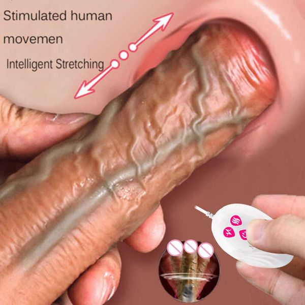 Brusting Rotation Dildo Vibrator Pinis réaliste jouet sexy pour les femmes Gay Souction Cup érotique Dildo Cock Vibrateur Femmes 18