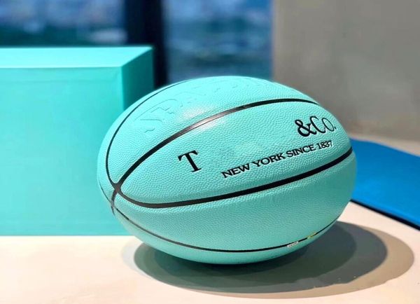 Ti ff any c o x spalding Merch Balones de baloncesto Edición conmemorativa Juego de PU niña tamaño 7 con caja Interior y exterior Tierra LO7850464