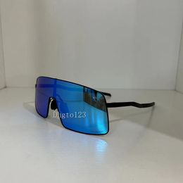 TI OO6013 Gafas de ciclismo Gafas para bicicleta al aire libre Lentes polarizadas Gafas de sol para bicicleta Hombres Mujeres Gafas MTB con estuche Montar Pesca Correr Gafas de sol Marco de metal