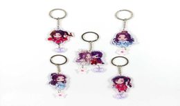 Tian Guan Ci Fu Keychain Man Heaven Officials zegene sleutelhanger vrouwen hanger Key ring sieraden schattige sleutelhouder metaal Brelok G10199121994