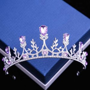 Tiaras 10 kleuren Vintage Barokke Crystal Crown Princess Girls Party Bridal Queen Women Hair Accessoires Tiaras Diadeem Hoofdbanden