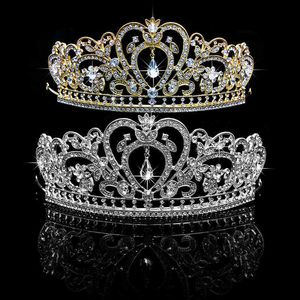 Diadèmes de mariage princesse strass diadème couronne bandeau femmes accessoires de cheveux Z0220