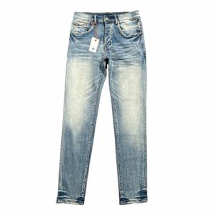 Tij Merk Mannen Wed Eenvoudige Slanke Casual Jeans 2024 Hot Nieuwe A5au #