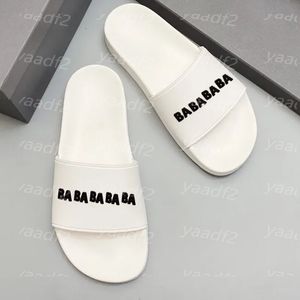 Tide dames mannen strand schoenen letters zomer cool platte slippers indoor bad slippers
