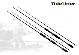 TidEliner 18m cebo giratriz de cebas de pesca barra de fundición de la pesca del poste de la pesca peso 1030g mh potencia alta barra de fibra de carbono 8714703