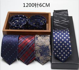 Corbata 6CM Corbata de seda de Corea del Sur Corbata estrecha de los hombres coreanos