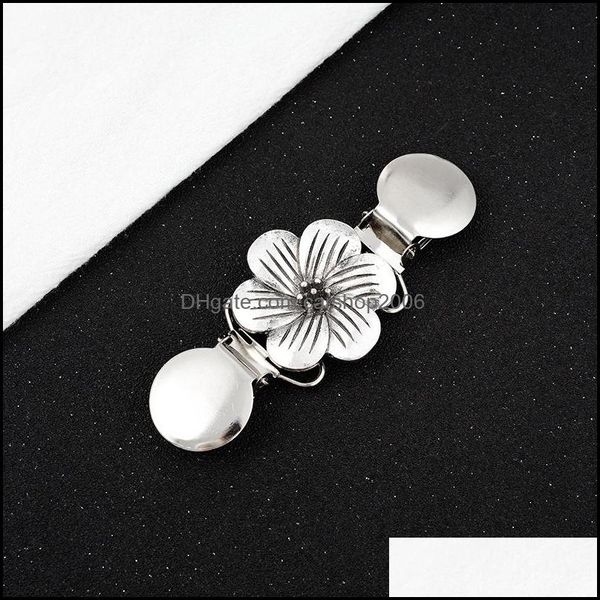 Pinces à cravate Boutons de manchette Fermoirs Punaises Bijoux Fleurs Écharpe Châle Pull Chemise Manteau Vintage Mode Cadeau Pour Mère Tante Grand-Mère Fille Amie