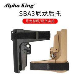 Tie SBA3 Hand Nylon en Rubber Achter Jinming Precision Strike Slr Kublai Khan Spannende AR Tail Support