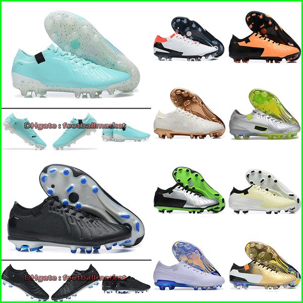 Tiempo Legend 10 FG Chaussures de football Bottes Crampons pour hommes enfants Low Top football de crampon scarpe da calcio Fussballschuhe botas futbol Chaussures Firm Ground avec sac 02