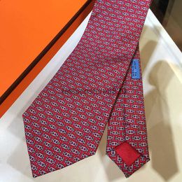 Banden ontwerp heren mannen formele stropdas mode nek stropdas slot ketting geprinte luxurys ontwerpers business cravate nekkleding corbata cravat