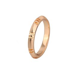 tiff ring Designer Mode de luxe Femmes Original Qualité Bande Anneaux V Or T Maisons Même Style De Lumière Conception avec Diamant Incrusté Roman Numérique Couple Bracelet À La Mode