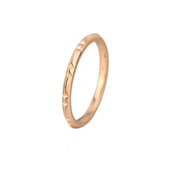 tiff ring Diseñador Moda de lujo Mujeres Anillos de banda de calidad original T Familys Nuevo Anillo de dedo índice digital romano para V Oro Simple ins Moda Luz Edición alta