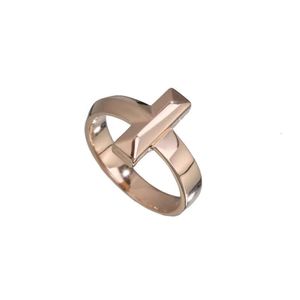 Tiff Ring Designer Vrouwen Top Kwaliteit Ringen Ring T-vormig Puur Zilver Rose Goud Accessoires T Prachtige Draak Jaar Lente Festival