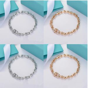 Tiffanines Klassieke Nieuwe Hanger Armbanden voor Vrouwen Sterling Sier Top Kwaliteit Designer Sieraden Lady Engagement Gift