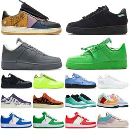 Tiffany Blue Hardloopschoenen Ambush x OG 1 Heren Sneakers Sneaker Zwart Pine Green en Citron Phantom Game Royal en Vivid Sulphur Heren Dames Trainers Sportschoen