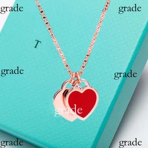 Tiffanybracelet Mode Femmes Colliers Amour Coeur Tiffanyset Collier Pendentif Dames Designer Bijoux En Or Hommes Mariage Cadeau De Noël Tiffancy Collier 3 21