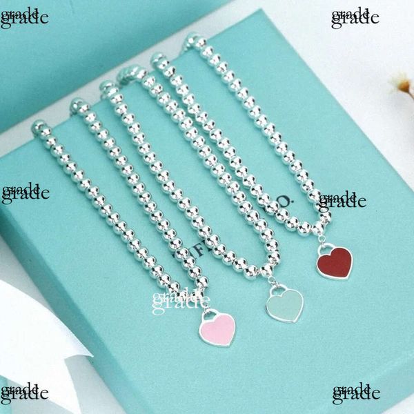 Tiffanybracelet Mode Femmes Colliers Amour Coeur Tiffanyset Collier Pendentif Dames Designer Bijoux En Or Hommes Mariage Cadeau De Noël Tiffancy Collier 3 48