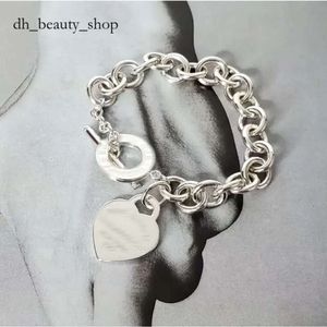 Tiffanyjewelry armbanden topkwaliteit paar Charm Classic Chain Bracelet Fashion Design Hand Tiffanyjewelry Jewelry Ladies 24SS 688