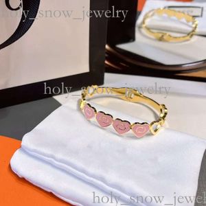Tiffanyjewelry Gold Designer armband Tiffanyjewelry Bracelet 3 Kleur Zwart Bangle BraceletSlove Heart Women Luxe zwart vergulde roestvrijstalen geliefden Gift 314