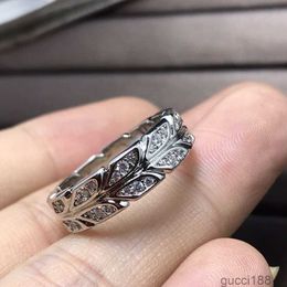 Tiffanyjewelry hartontwerper diamantringen voor vrouwen vinger anillos originele zeehond hoge versie t nieuwe wijnstok volledige ring f bieten bieten kudt kudt kudt arwa arwa